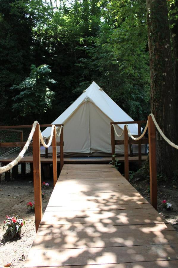 River Tribe Glamping Laino Borgo Esterno foto