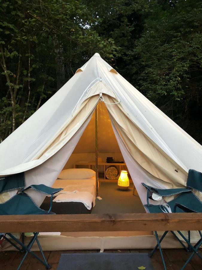 River Tribe Glamping Laino Borgo Esterno foto